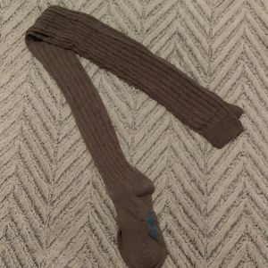 Thigh high knitted socks